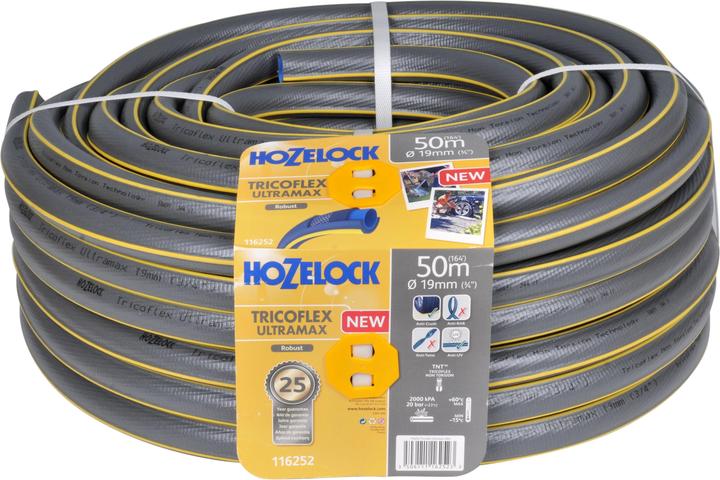 Image du produit Hozelock Tuyau Tricoflex Ultramax de 50 m (ø 19 mm) (50 m, 19 mm)