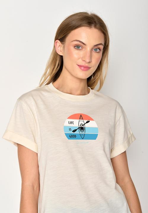 Produktbild Greenbomb Women's Nature Good Life Stop T-Shirt (M)