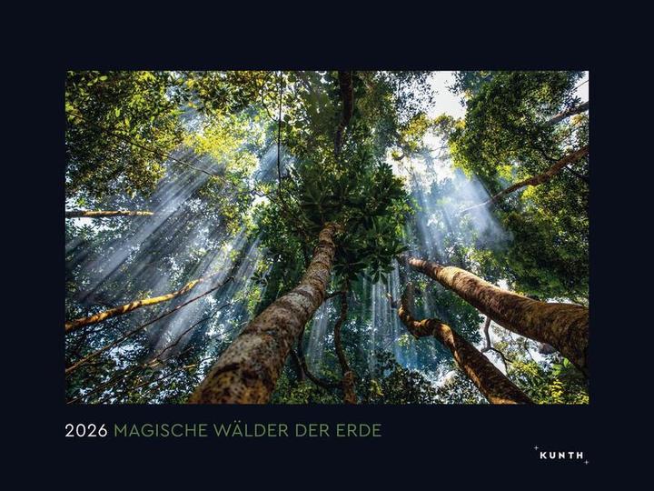 Image du produit Magische Wälder der Erde - Wandkalender 2026 (60 x 45 cm, Couverture rigide, Allemand)