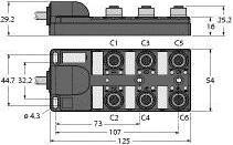 Actual product image Turck Actuator/sensor distributor