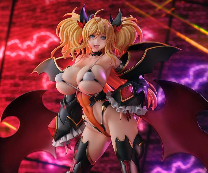 Actual product image Rocket Boy Taimanin RPGX Statue 1/6 Kirara Onisaki Halloween Vampire Ver. 30 cm