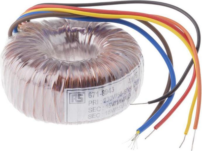 Produktbild Rs Pro Transformator Ringkern 30VA 2x15V