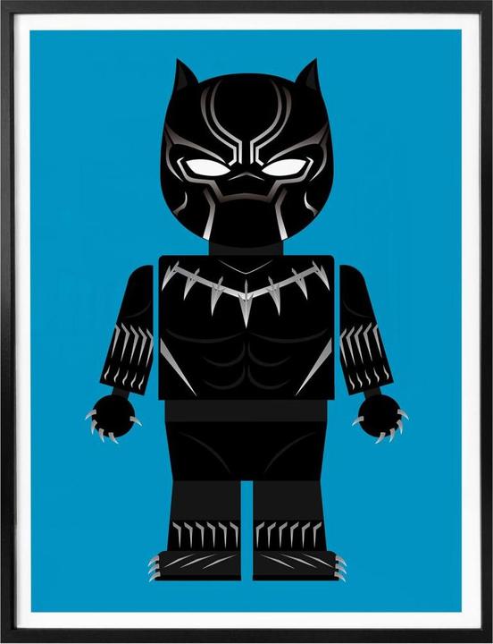 Produktbild Trenddeko Black Panther Spielzeug (30 x 40 cm)