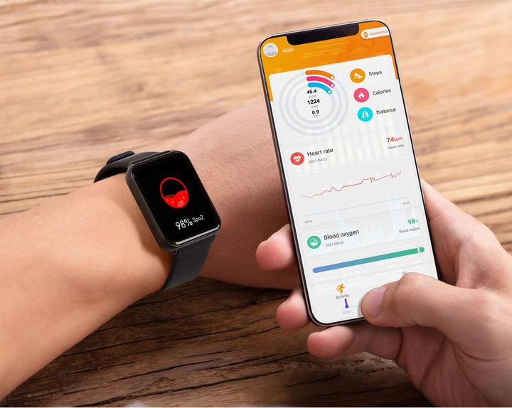 Actual product image Technaxx Smartwatch TX-SW7HR (35.50 mm)