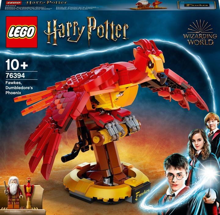 Produktbild LEGO Fawkes, Dumbledores Phönix (76394, LEGO Harry Potter, LEGO Seltene Sets)