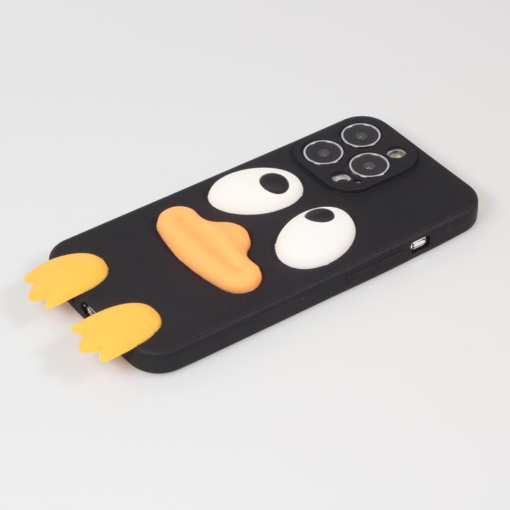 Actual product image PhoneLook Cover 3D silicone duck (Apple iPhone 13 Pro)