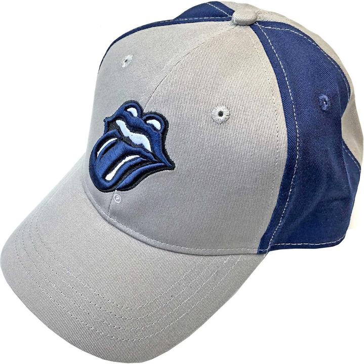 Actual product image The Rolling Stones Navy Tongue (Grey, Blue) B