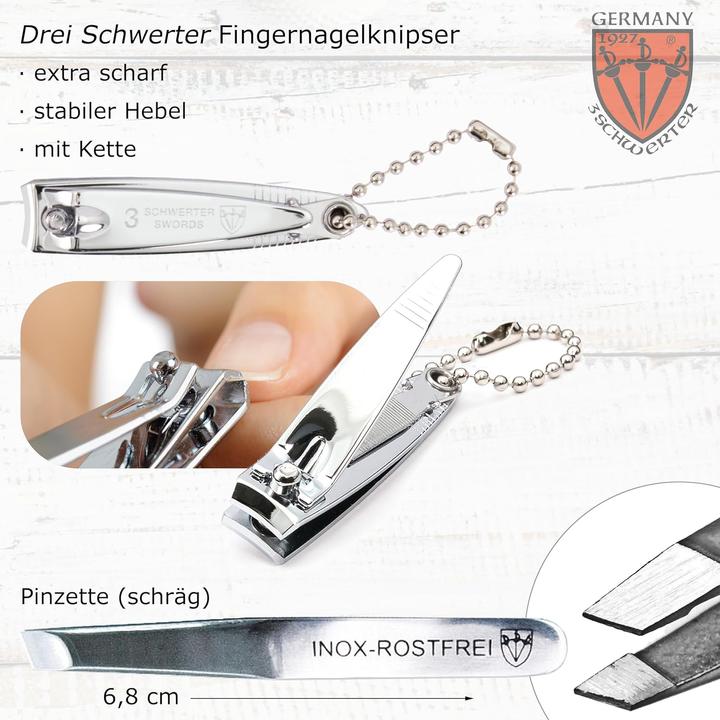 Produktbild Drei Schwerter 6-teiliges Maniküre Set Catania