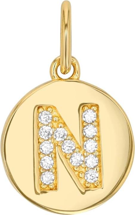 Produktbild Amor Anhänger für Damen, 925 Sterling Silber, Zirkonia synth. | N (Silber 925)