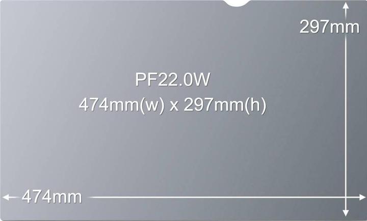 Produktbild 3M Pf220w1b (22", 16 : 10)