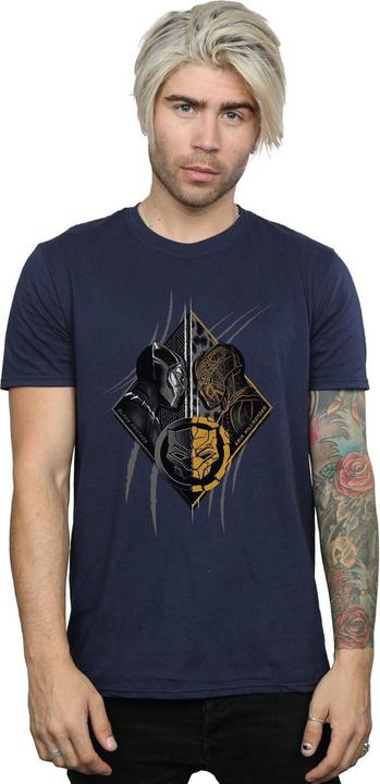 Image du produit Mens Black Panther Vs Killmonger T-Shirt (XXL)