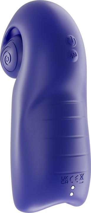 Actual product image Snail Vibe EVO Masturbator - Navy Blue