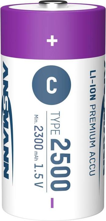 Actual product image Ansmann Baby C (2 pcs., C, 2300 mAh)