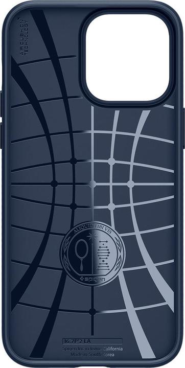 Actual product image Spigen Liquid Air for iPhone 14 Pro navy blue (Apple iPhone 14 Pro)