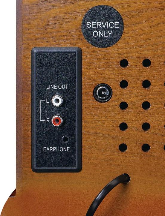 Actual product image Lenco TCD-2570WD (Semi-automatic)