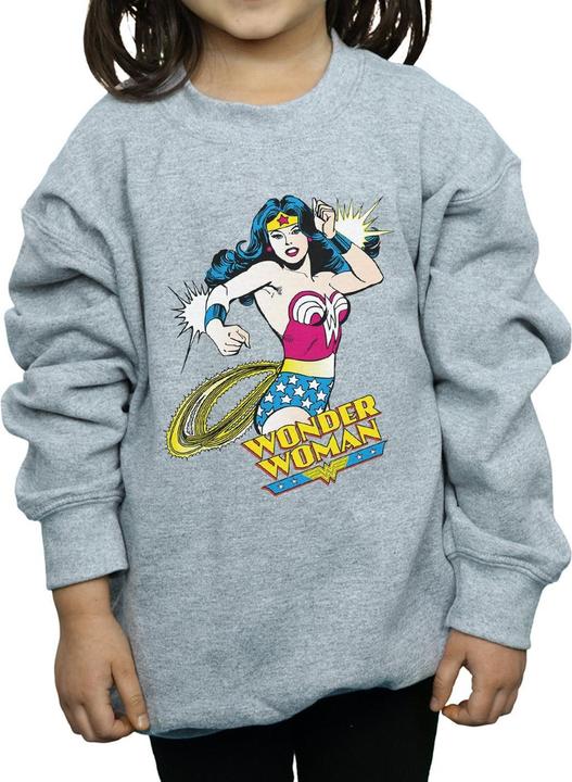 Image du produit - Sweat WONDER WOMAN LASSO - Fille (140, 146)