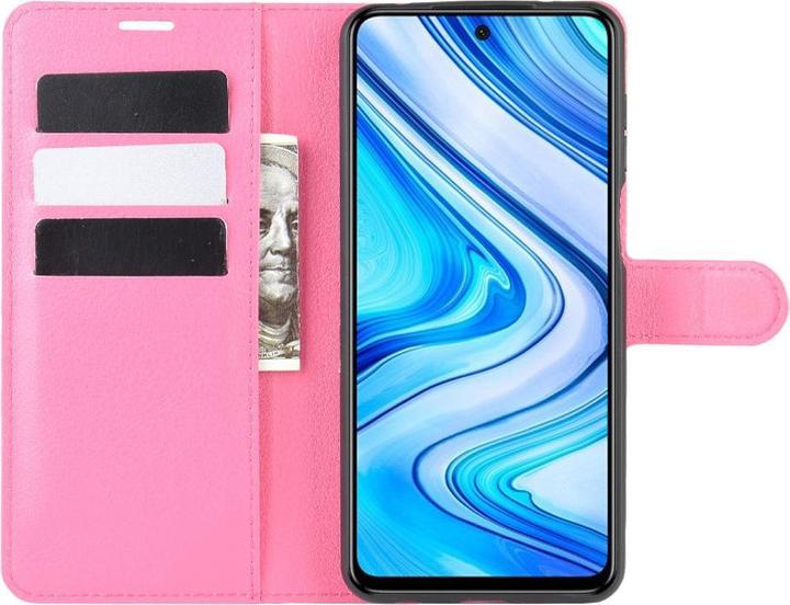 Produktbild Cover-Discount Xiaomi Redmi Note 9 Pro - Leder Etui Hülle pink (Xiaomi Redmi Note 9 Pro, Xiaomi Redmi Note 9 Pro Max, Xiaomi Redmi Note 9S)