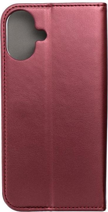 Produktbild OEM Book case SMART MAGNETO Book case for IPHONE 16 Plus burgundy (Apple iPhone 16 Plus)