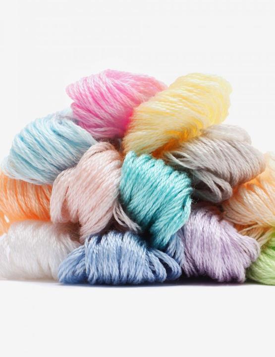 Produktbild DMC Stickgarn Set Pastels (117 m)