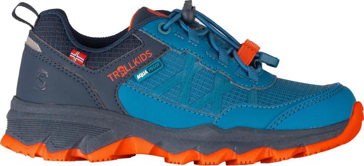 Orange luisant, Bleu atlantique, Marine foncée