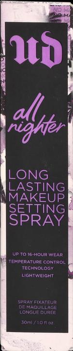 Productafbeelding Urban Decay All Nighter Setting Spray (Transparant)