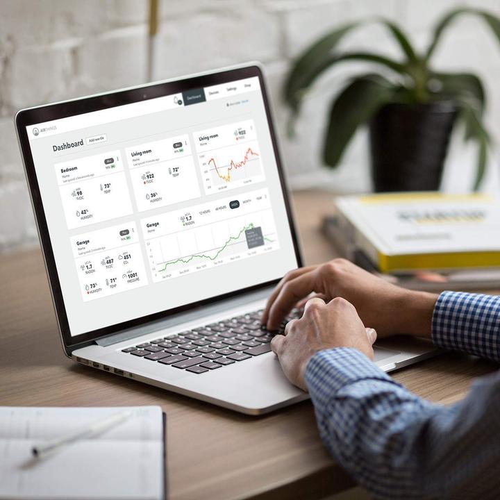 Immagine prodotto Airthings 292 Mini monitor Wave per la qualità dell'aria interna