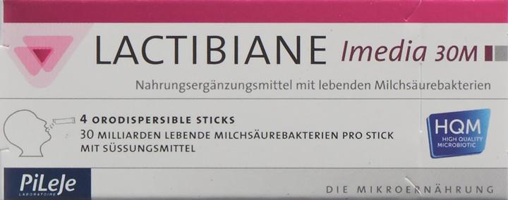 Actual product image Lactibiane Imedia orodispersible 30M (4 Piece, Powder, 15 g)
