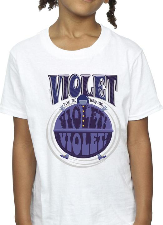 Produktbild Willy Wonka & the Chocolate Factory Violet Turning Violet TShirt Mädchen (152, 158)