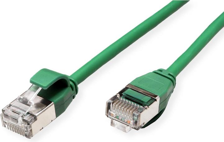 Actual product image Roline U/FTP DataCenter patch cable Cat.6A (Class EA), LSOH, slim (U/FTP, CAT6a, 0.30 m)