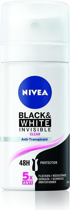 Produktbild NIVEA Deo Invisible for Black & White Clear (Spray, 35 ml)