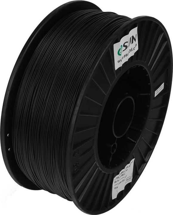 Produktbild eSUN ABS+ 1,75mm BLACK 2,5kg (ABS, 1.75 mm, 2500 g, Schwarz)