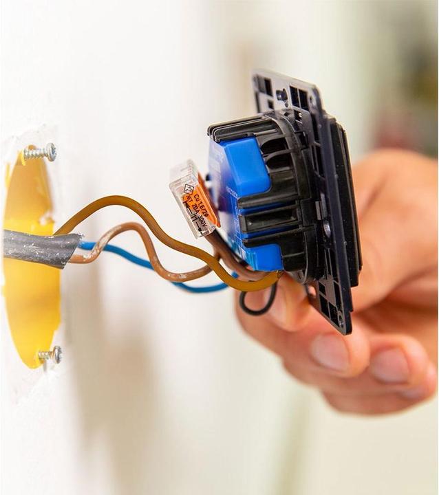 Actual product image Shelly Wall switch 2 - black