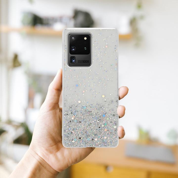 Produktbild Cadorabo TPU Cover funkelnder Glitter (Samsung Galaxy S20 Ultra)