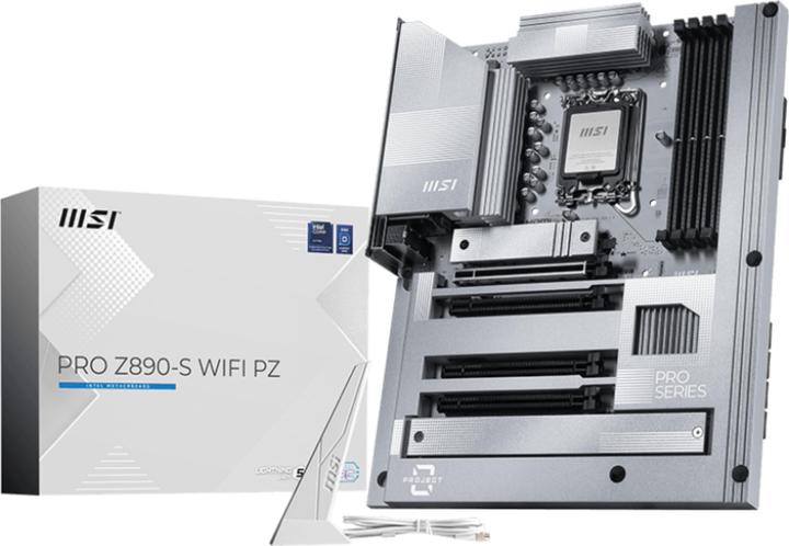 Actual product image MSI PRO Z890-S WIFI PZ (LGA 1851, Intel Z890, ATX)