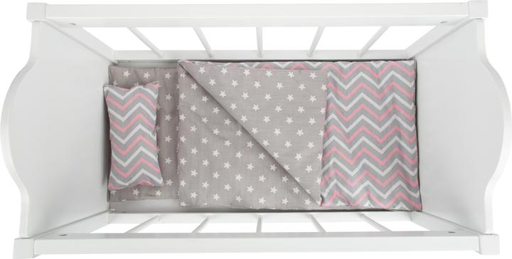 Actual product image small foot Doll crib