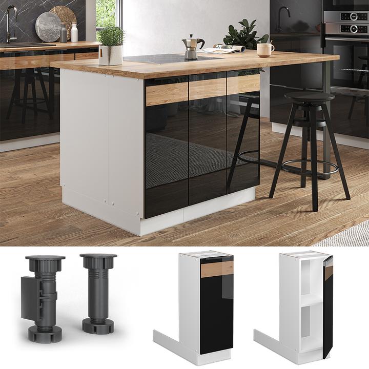 Actual product image Vicco Kücheninsel Fame-Line (30 x 30 x 82 cm)