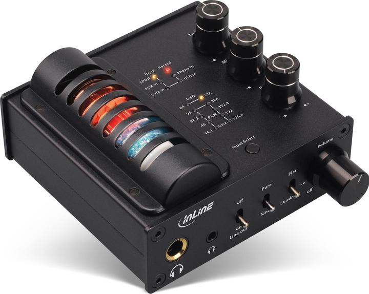 Produktbild InLine AmpUSB-EQ Hi-Res AUDIO HiFi DSD (Bass Boost)
