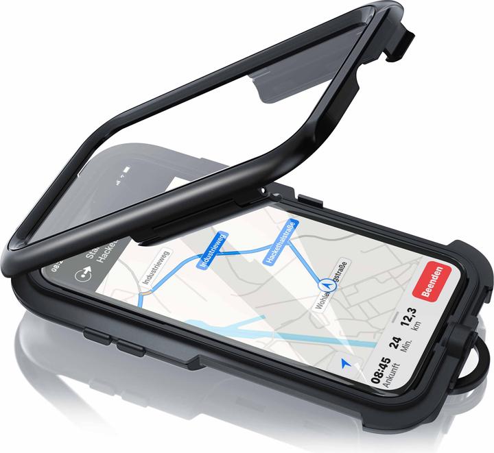 Produktbild Aplic Handy Halterung, Fahrradhalterung mit Schutzhülle für Iphone X & XS, Spritzwasserschutz