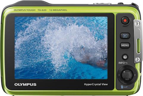 Produktbild Olympus Tough TG-620, 12MP, 5x Zoom, Wasserfest, Grün (1/2,3'')