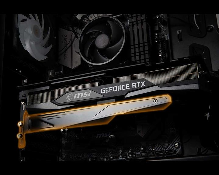 Actual product image MSI GeForce RTX 3060 Ti Gaming Z Trio LHR (8 GB)