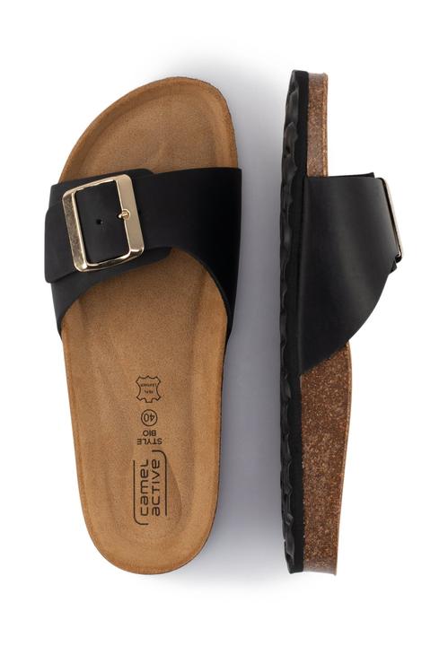 Produktbild Camel Active Sandale crazy horse SCHWARZ (38)