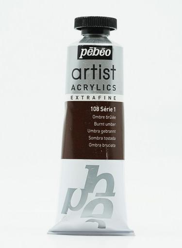 Actual product image Pebeo Artist Acrylics extrafine (Burnt umber, 37 ml)