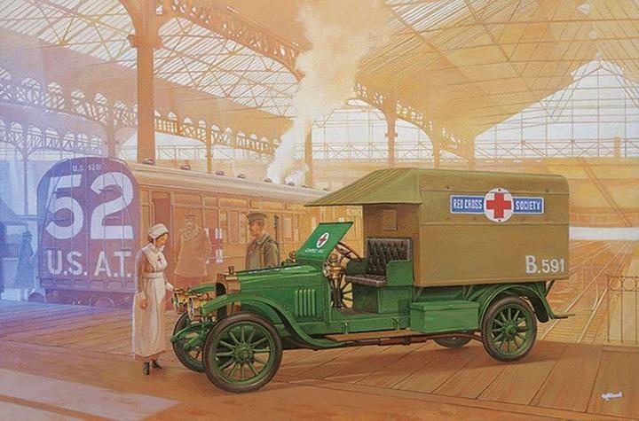 Produktbild Roden Vauxhall D-type Red cross