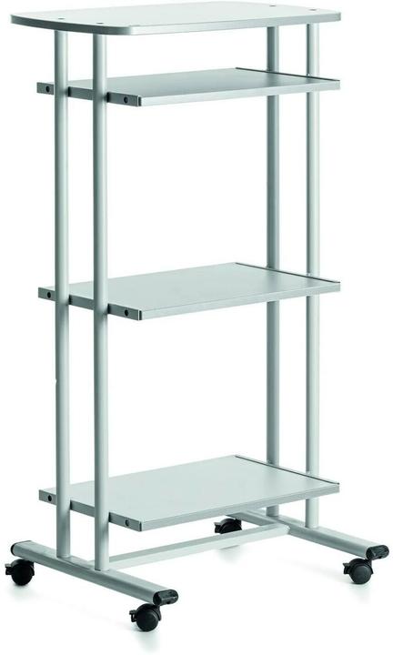 Produktbild Rocada PC-Tisch mit Rollen grau 68,0 x 53,0 x 126,0 cm