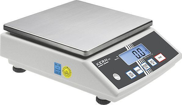 Produktbild Kern Kompakte Tischwaage vielseitigen Funktionen und hoher Genauigkeit für Industrie Gastronomie