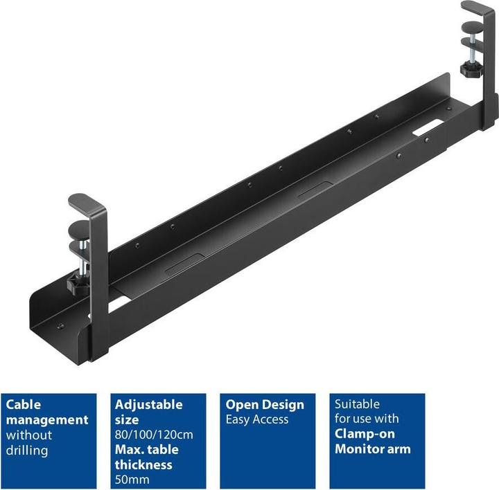 Actual product image Cable management compartment (Duct, 120 cm)