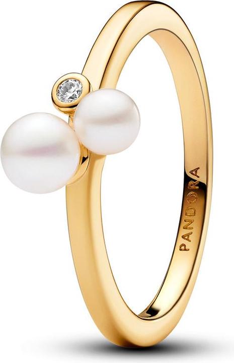 Produktbild Pandora Duo Behandelte Süsswasserzuchtperlen Ring (50)