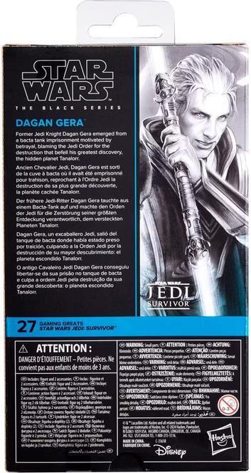 Produktbild Hasbro Star Wars Jedi: Survivor Black Series Gaming Greats Actionfigur Dagan Gera 15 cm