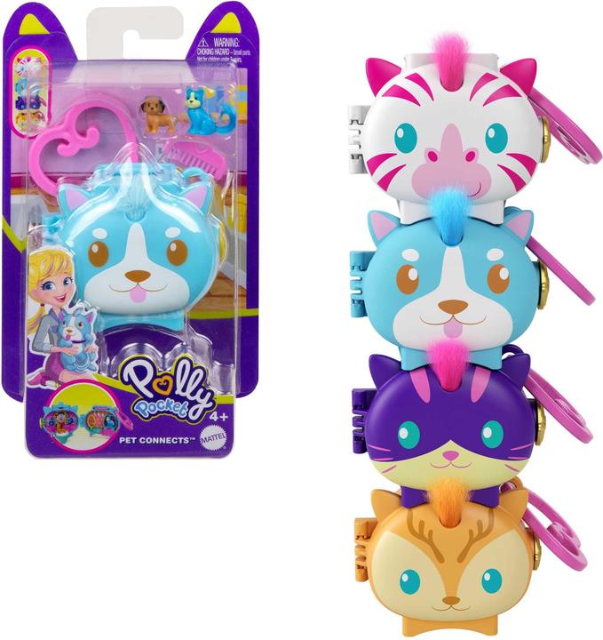 Actual product image Polly Pocket Sticking fun animals