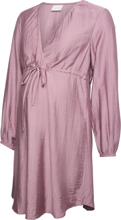 Mamalicious Normal geschnitten V-Ausschnitt Elastische Bündchen Kurzes Kleid Kleid